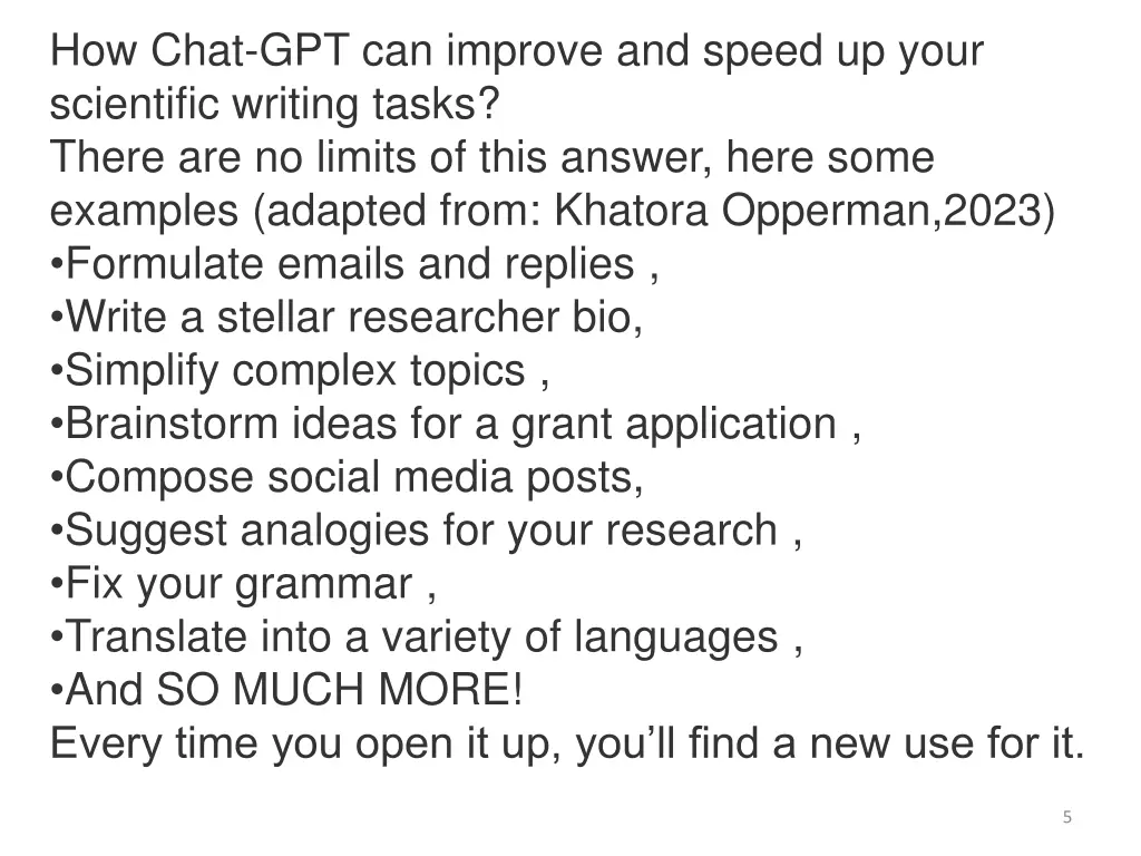 how chat gpt can improve and speed up your