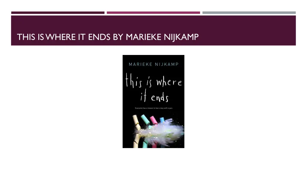 this is where it ends by marieke nijkamp