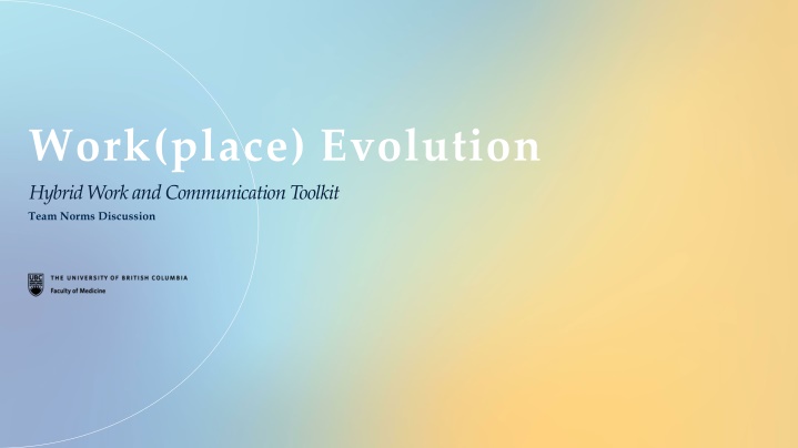 work place evolution