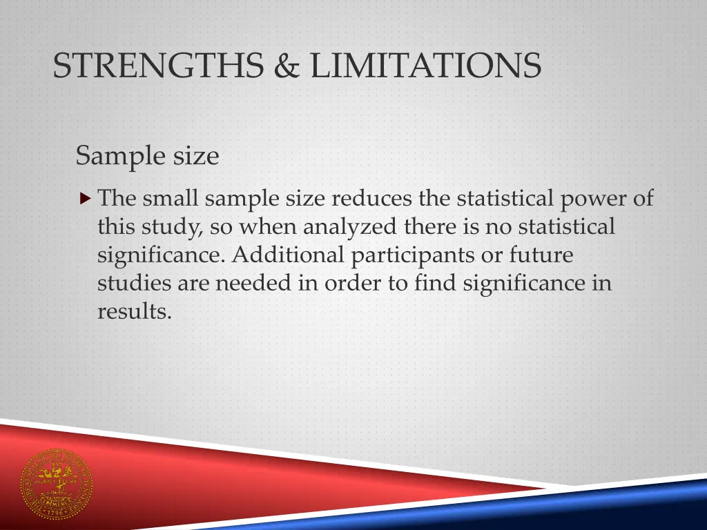 strengths limitations 2