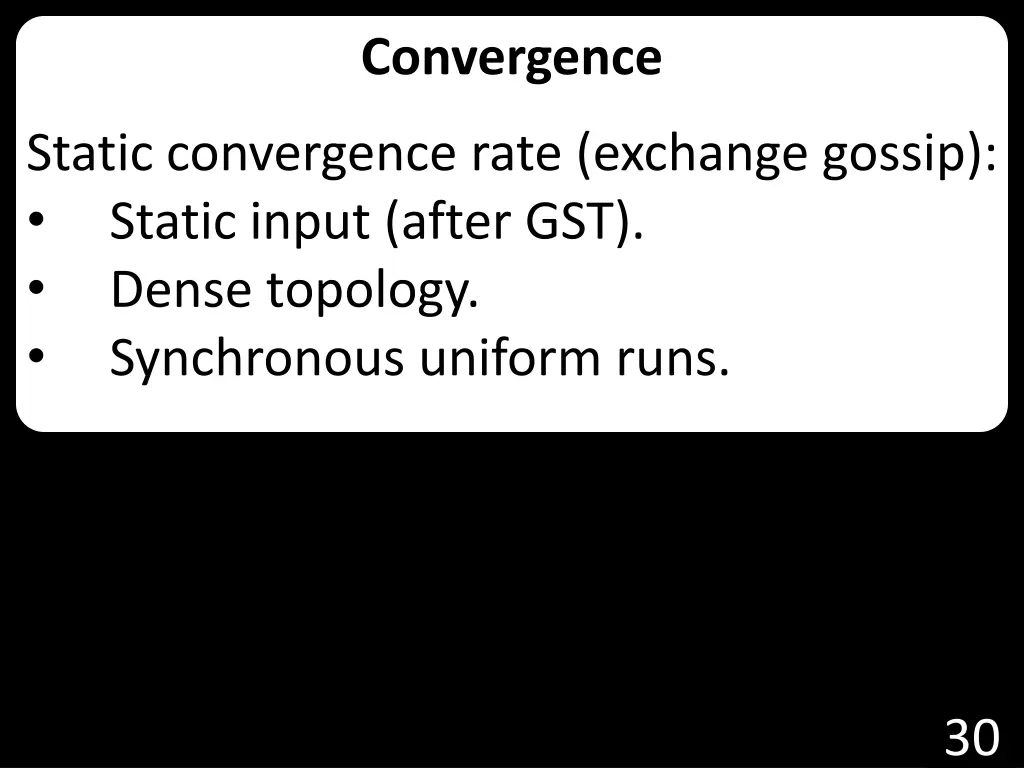 convergence