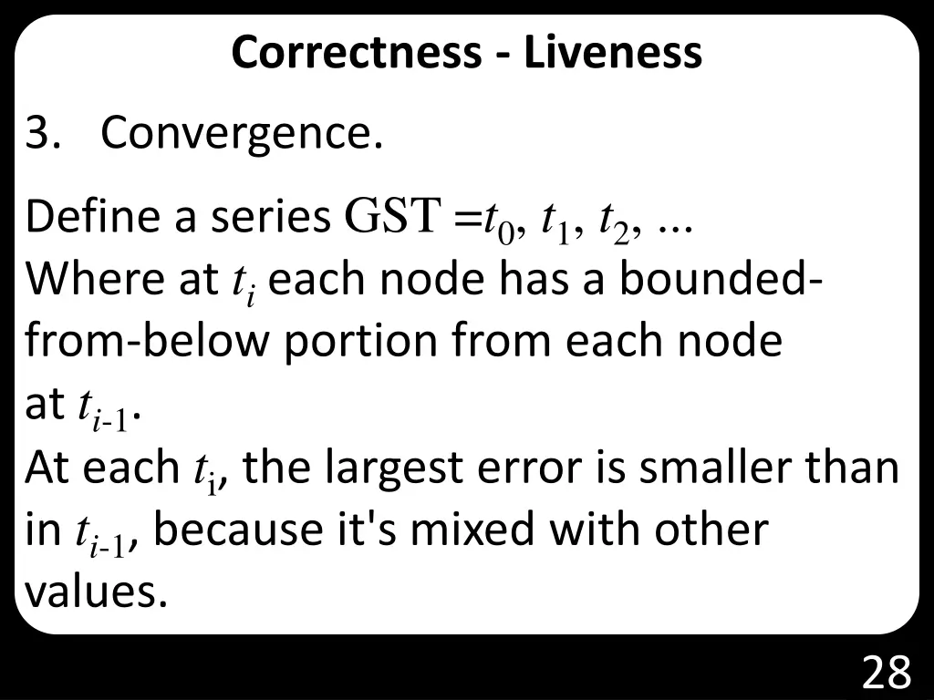 correctness liveness 2