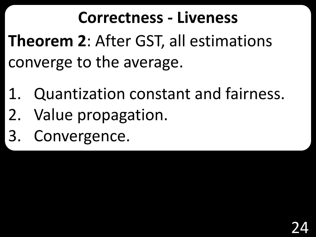 correctness liveness theorem 2 after