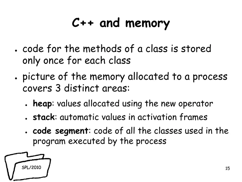 c and memory