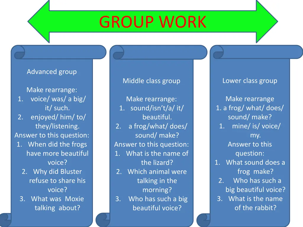 group work