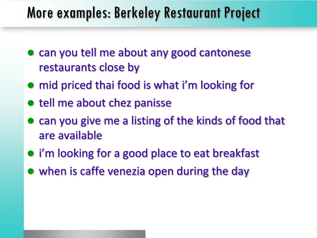 more examples berkeley restaurant project