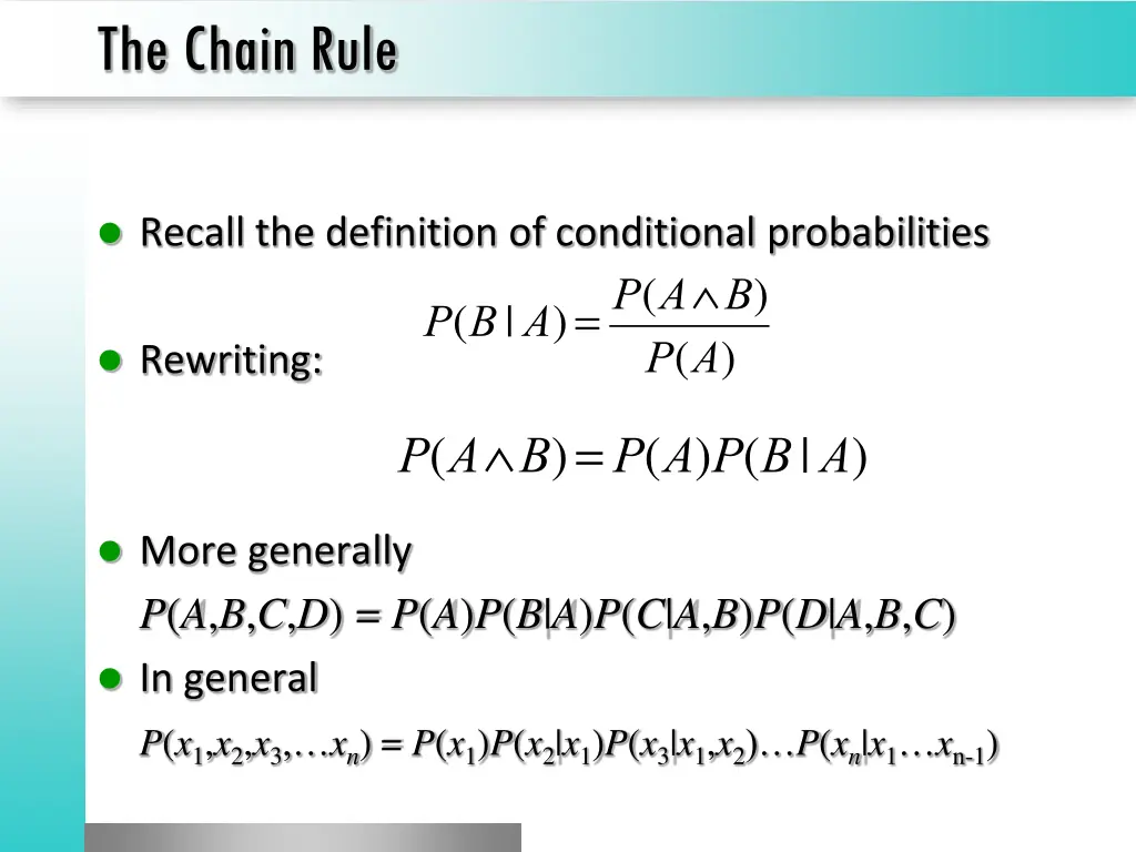 the chain rule