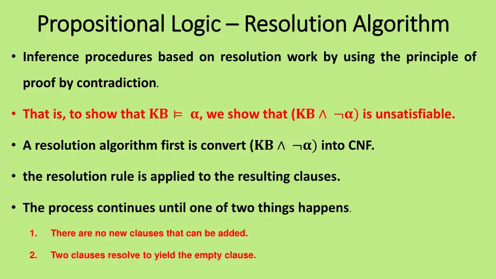 propositional logic propositional logic 2