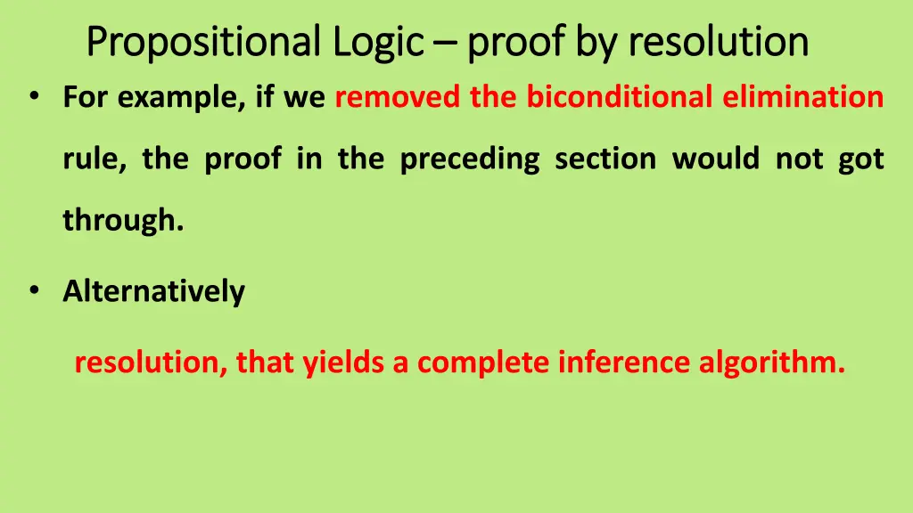 propositional logic propositional logic proof 1