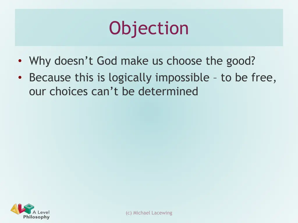 objection