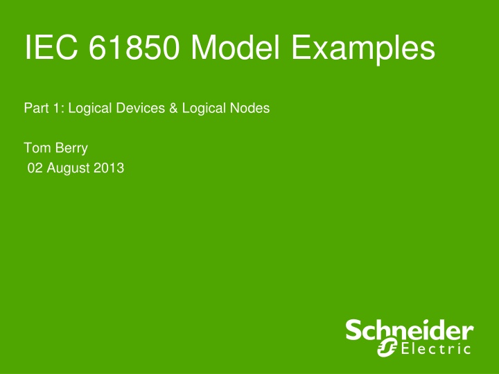 iec 61850 model examples