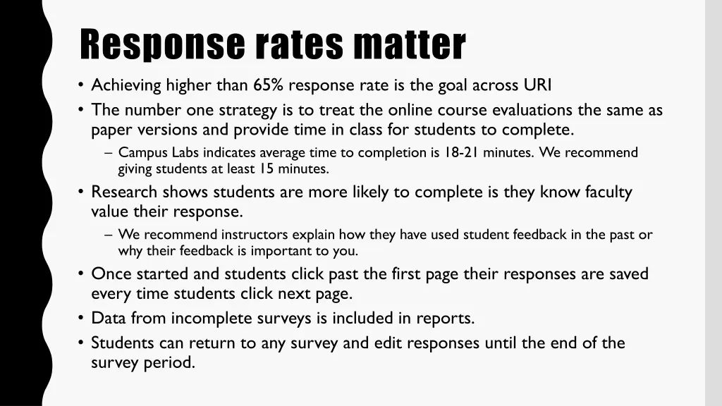 response rates matter achieving higher than