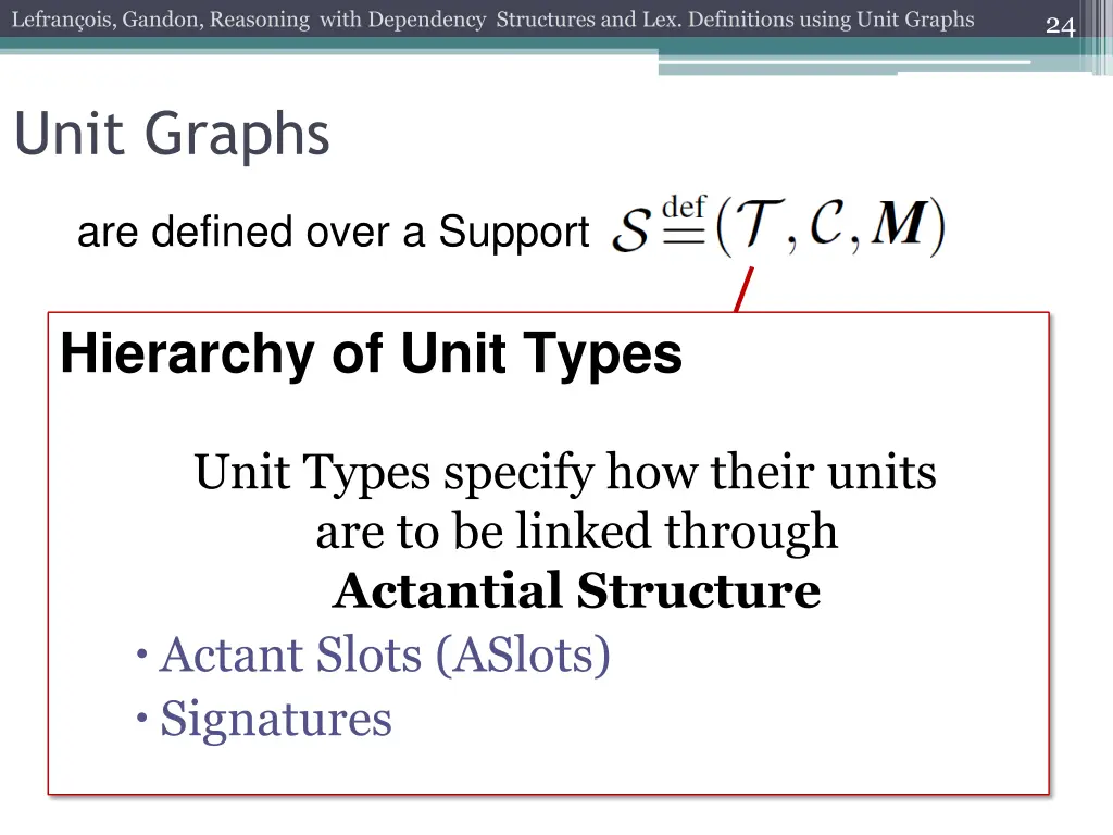 lefran ois gandon reasoning with dependency 21