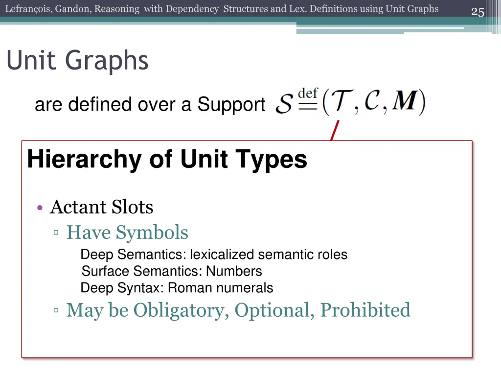 lefran ois gandon reasoning with dependency 22