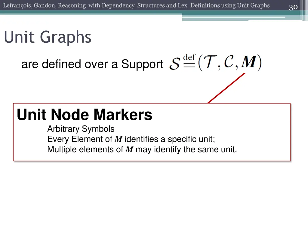 lefran ois gandon reasoning with dependency 27