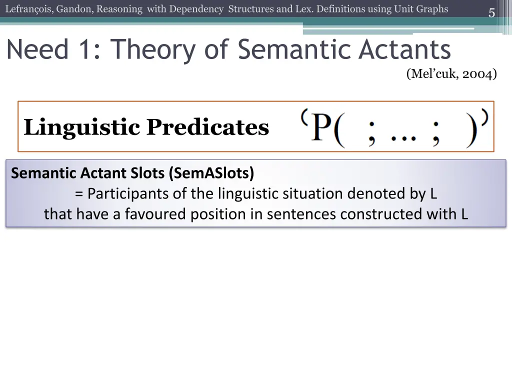 lefran ois gandon reasoning with dependency 3