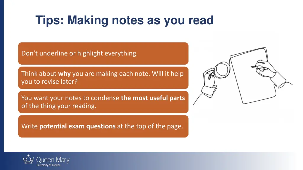 tips making notes as you read