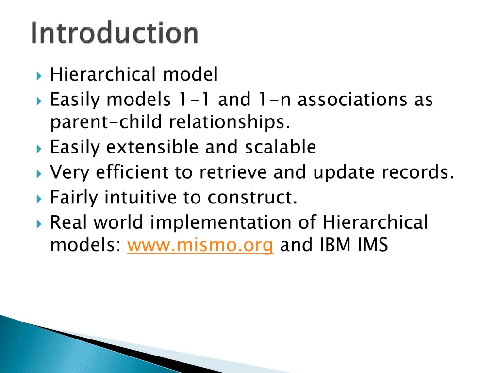 hierarchical model easily models