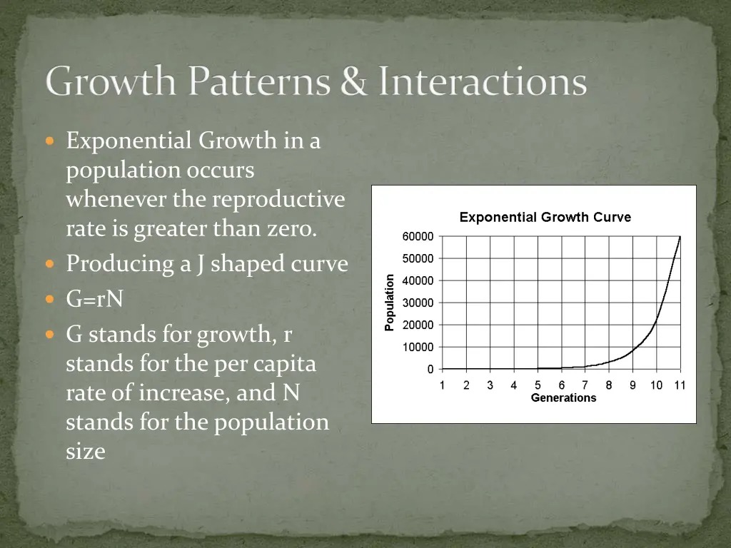 growth patterns interactions 7