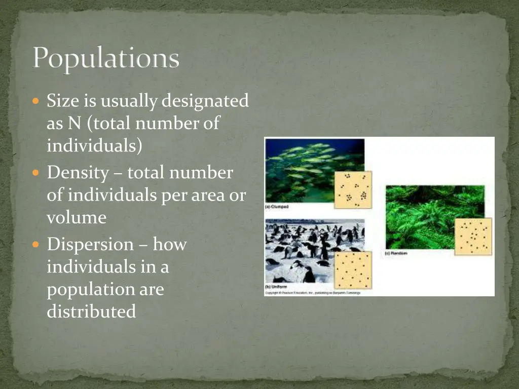 populations