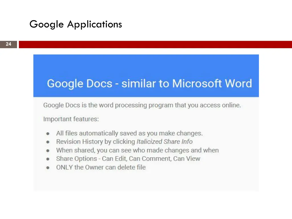 google applications 4