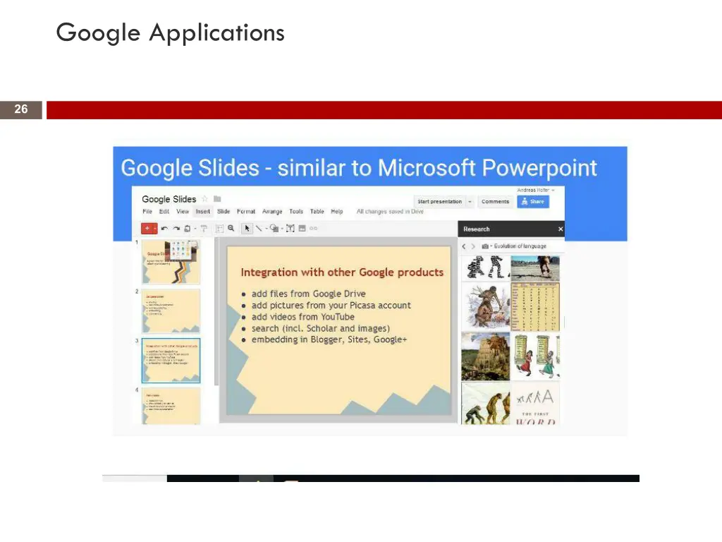 google applications 6