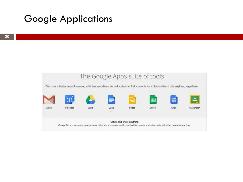 google applications