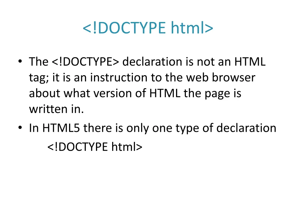 doctype html