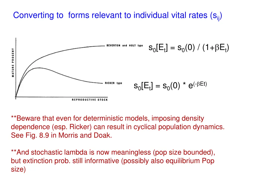 converting to forms relevant to individual vital 1