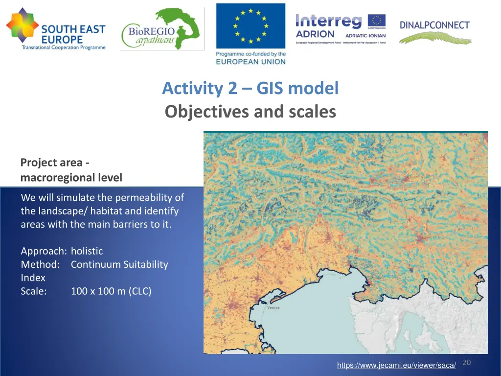 activity 2 gis model objectives and scales