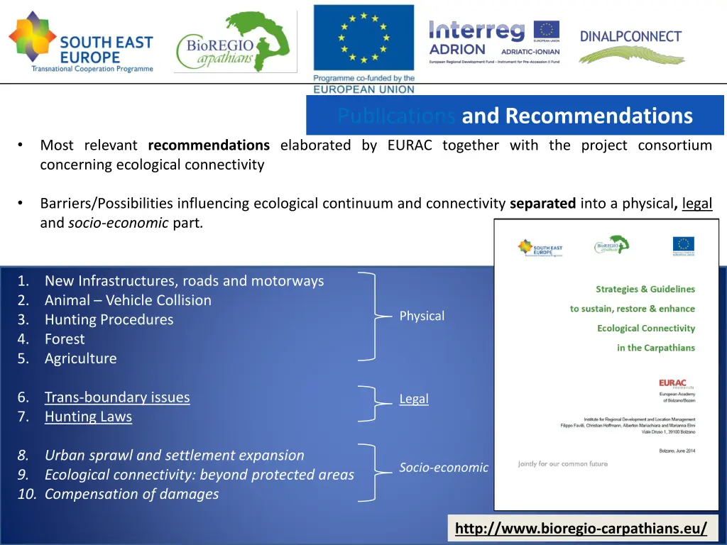 publications and recommendations 1