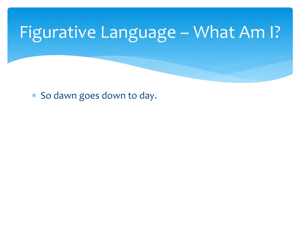 figurative language what am i 4