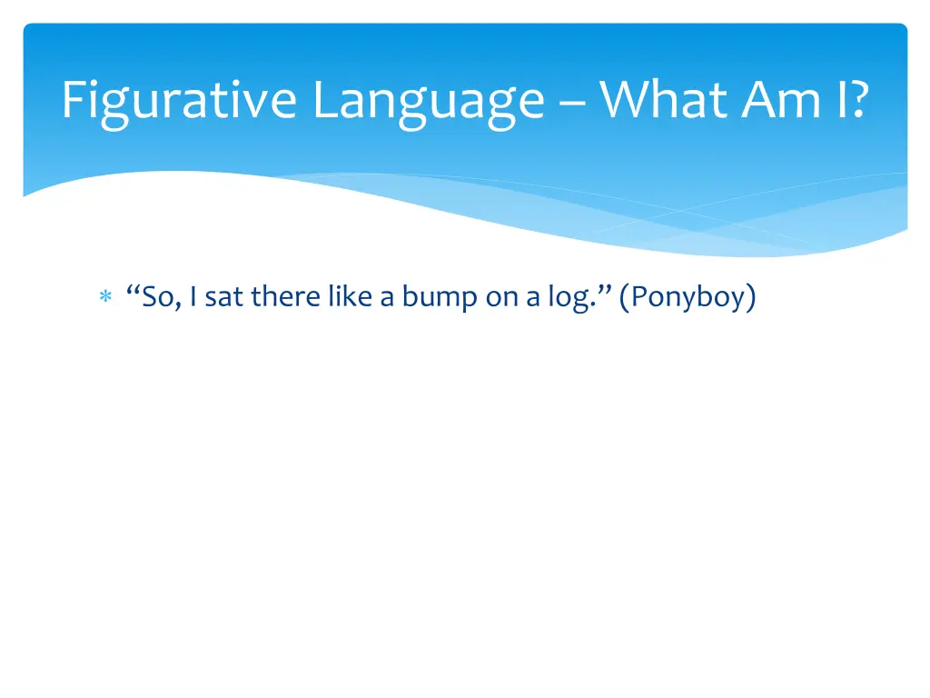 figurative language what am i 7