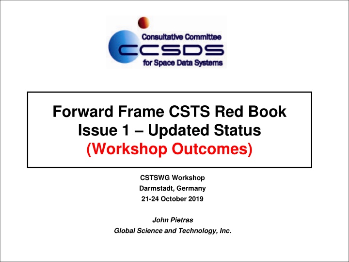 forward frame csts red book issue 1 updated