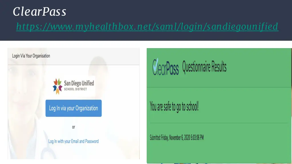 clearpass https www myhealthbox net saml login