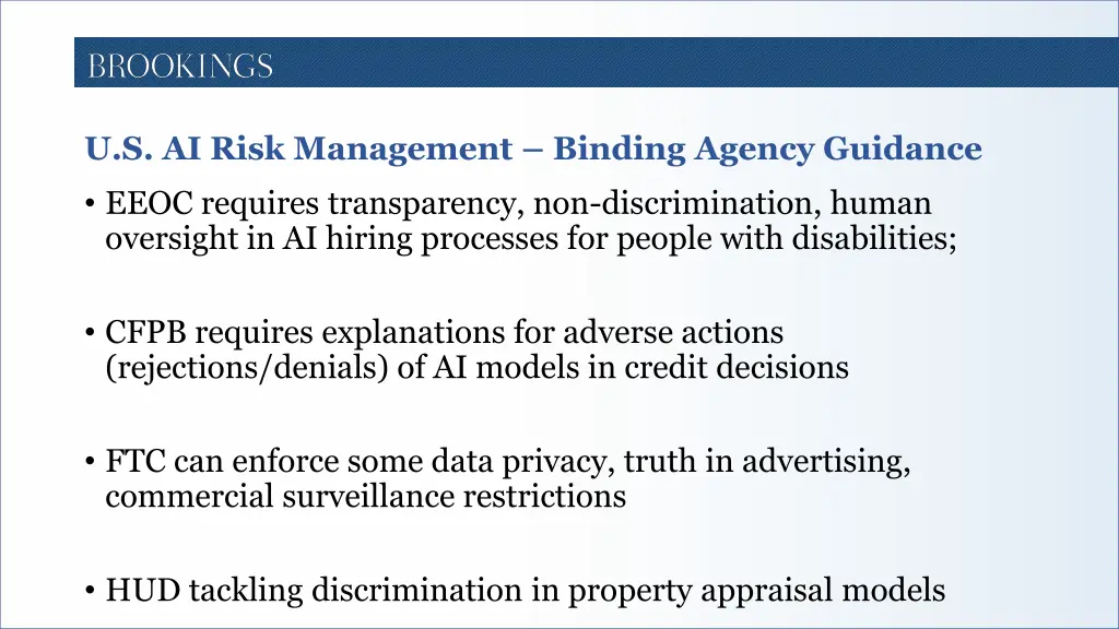 u s ai risk management binding agency guidance