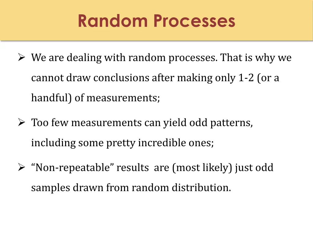 random processes