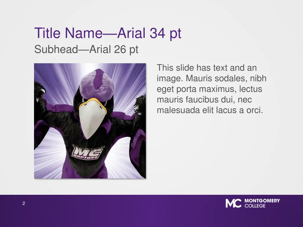 title name arial 34 pt subhead arial 26 pt 1