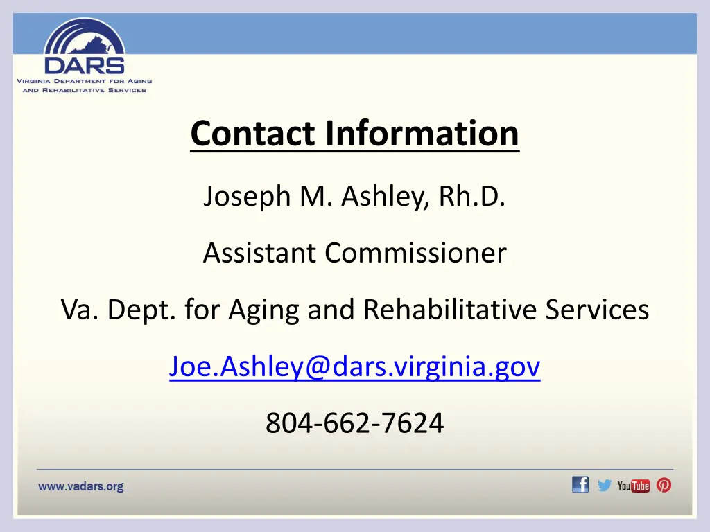 contact information