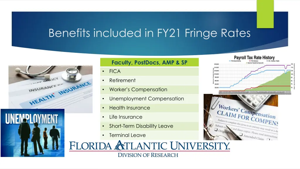 benefits included in fy21 fringe rates