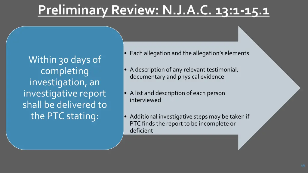 preliminary review n j a c 13 1 15 1 2