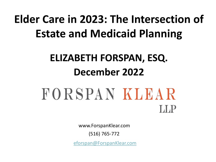 elder care in 2023 the intersection of estate