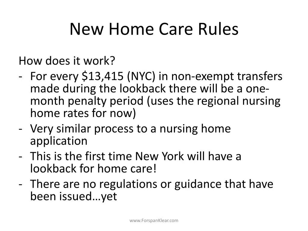 new home care rules 1