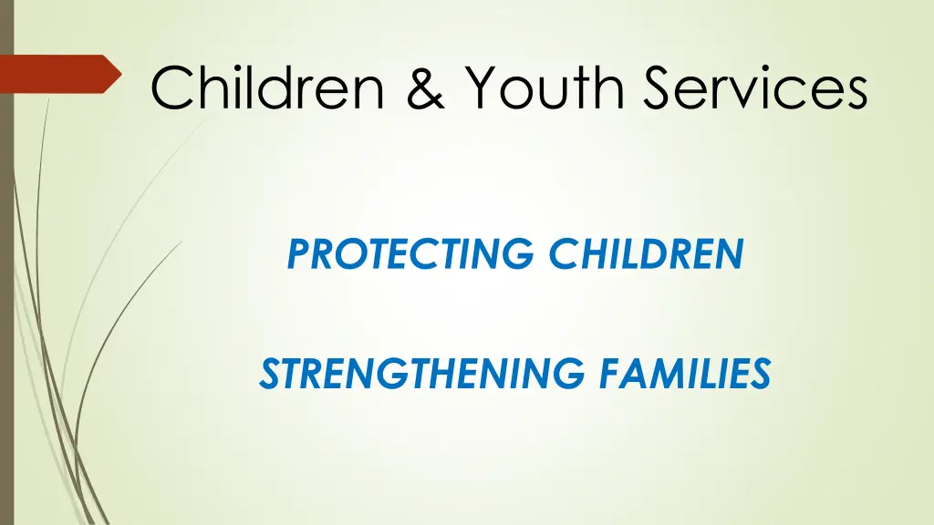 children youth services