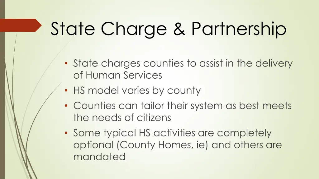 state charge partnership