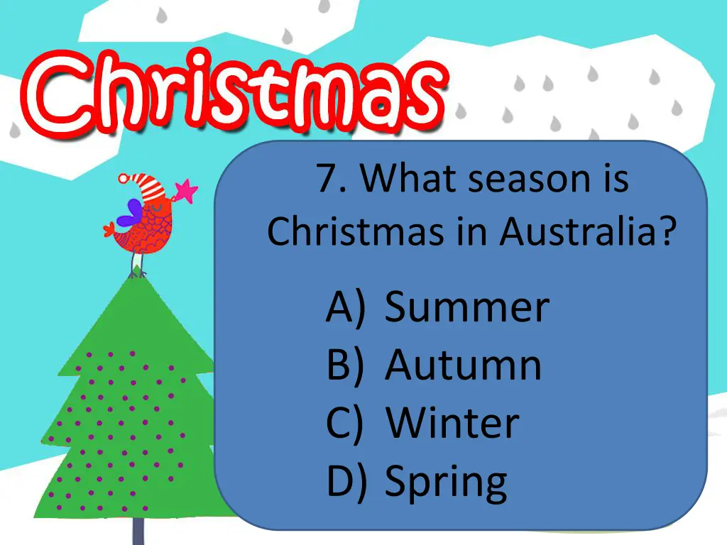 7 what season is christmas in australia