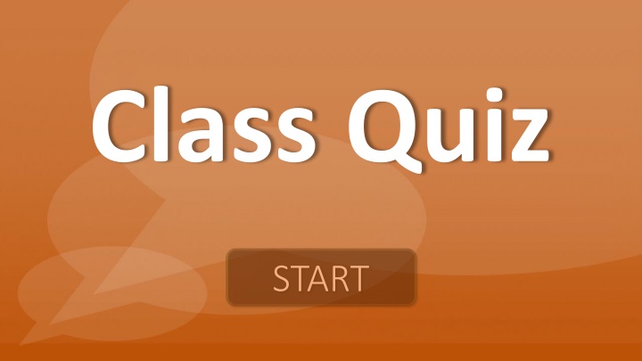 class quiz