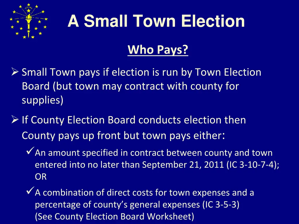 a small town election 16