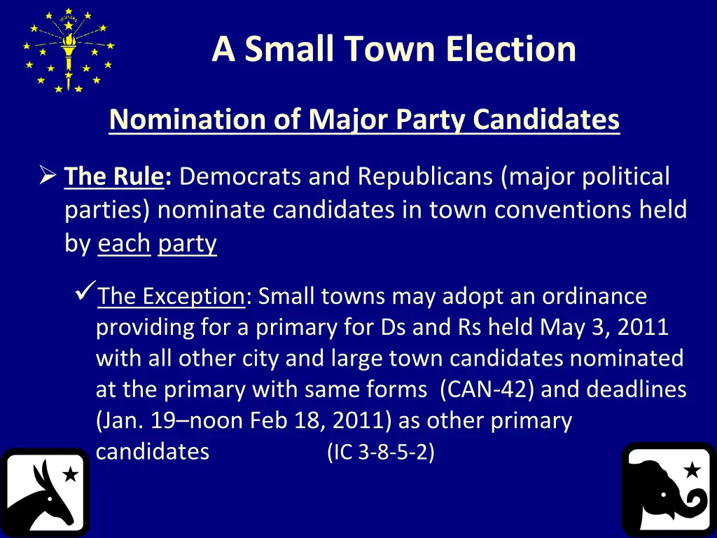 a small town election 7