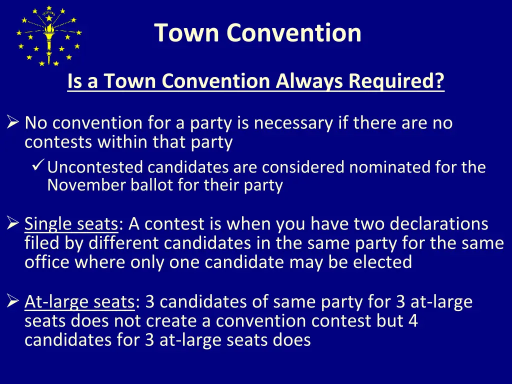 town convention 2